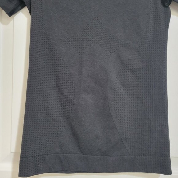Gymshark Vital Seamless Short Sleeves T-Shirt Black Marl M - Picture 10 of 12